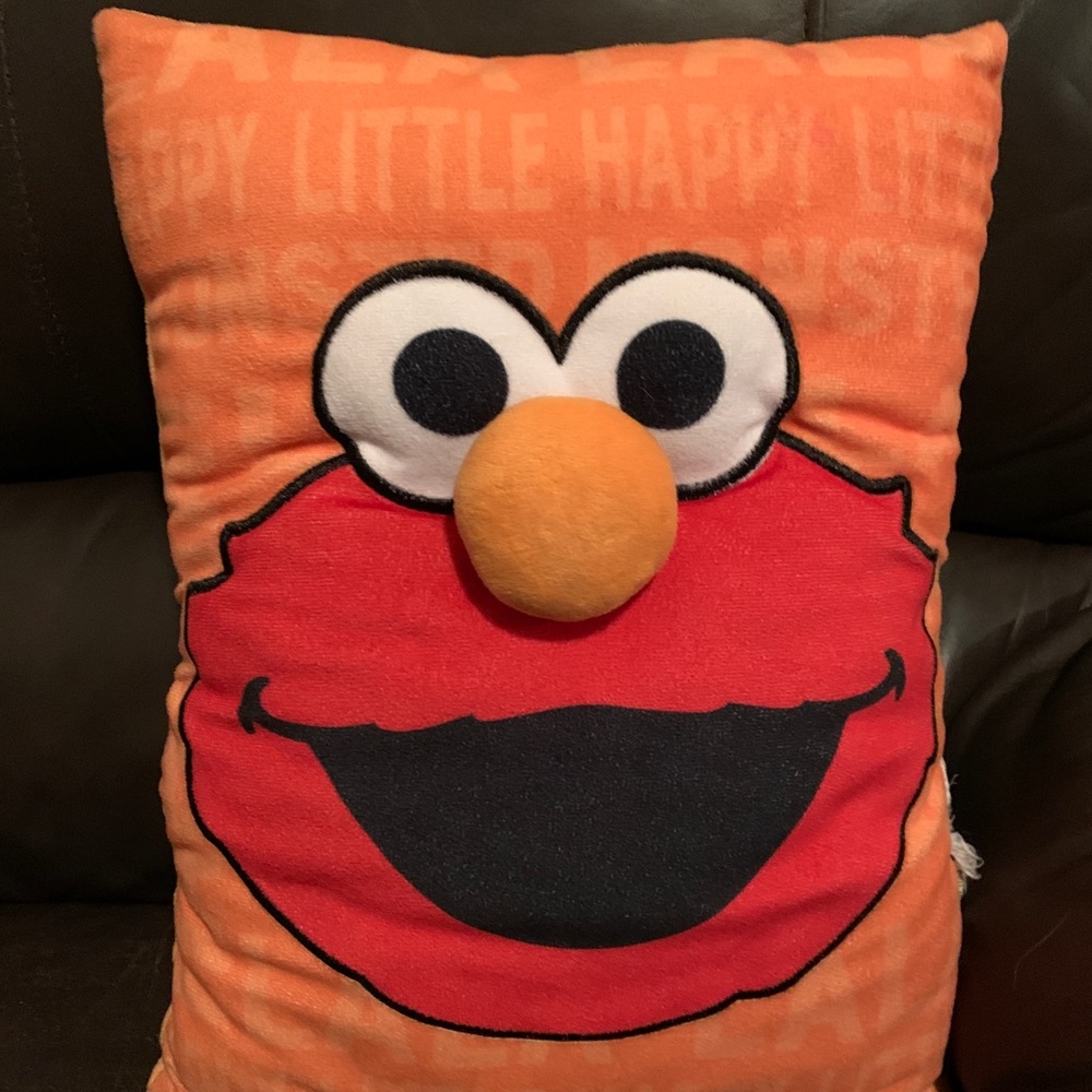Elmo toddler bed pillow